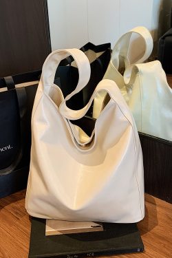 2025 Summer Minimalist Large-Capacity Tote Bag for Women, Versatile Shoulder Bag, Korean Style High-End Underarm Bag