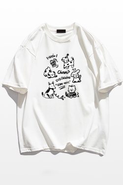 2025 Summer Plus Size Pure Cotton Loose Short Sleeve T-Shirt for Women - Casual American Style Top