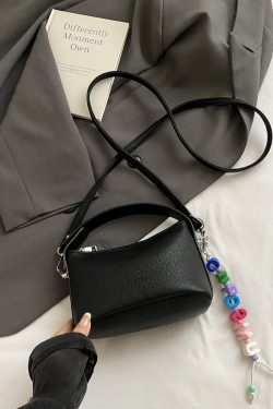 2025 Summer White Crossbody Bag - Stylish High-End Small Handbag Tote for Women, Versatile Casual Fashion Accessory