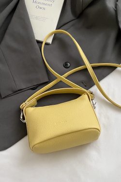 2025 Summer White Crossbody Bag - Stylish High-End Small Handbag Tote for Women, Versatile Casual Fashion Accessory