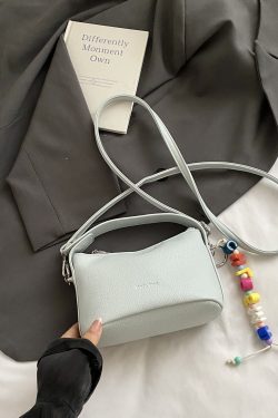 2025 Summer White Crossbody Bag - Stylish High-End Small Handbag Tote for Women, Versatile Casual Fashion Accessory