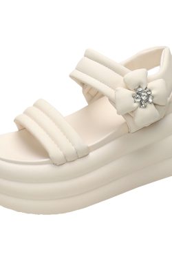 2025 Summer Women's Casual Platform Sandals - Height-Increasing, Thick-Soled Roman Style for Outdoor Comfort