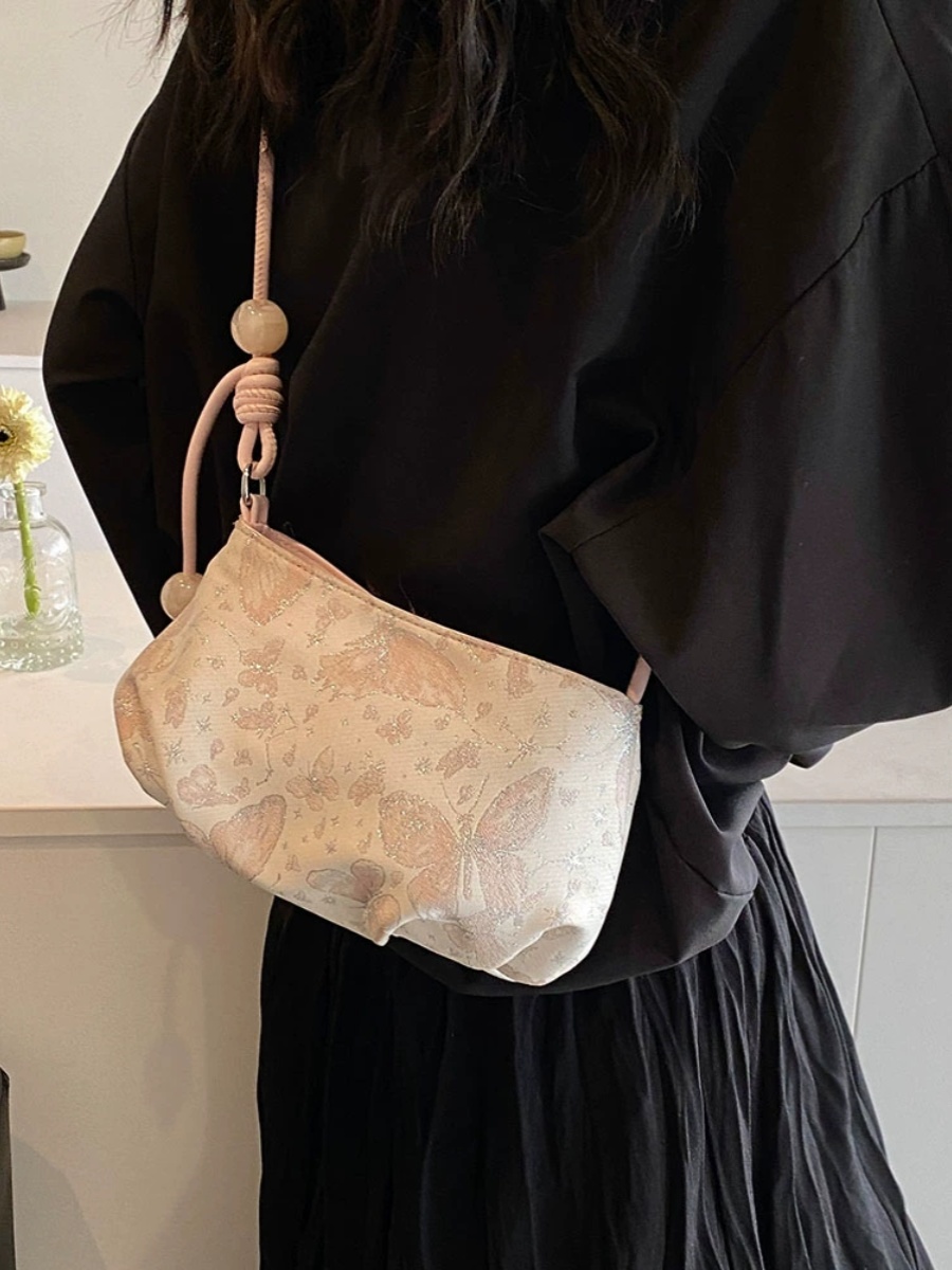 2025 Summer Women's Chinese-Style Embroidered Saddle Bag - Minimalist Casual Versatile Crossbody Bag 2025 Summer Women's Chinese-Style Embroidered Saddle Bag - Minimalist Casual Versatile Crossbody Bag