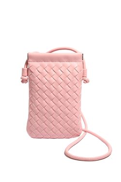 2025 Summer Woven Mini Crossbody Bag for Women - Trendy High-End Small Phone Bag for Walking and Outings