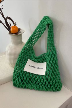 2025 Summer Woven Straw Bag for Women, Commuter Knitted Handbag, Portable Beach Tote, Vacation Essential
