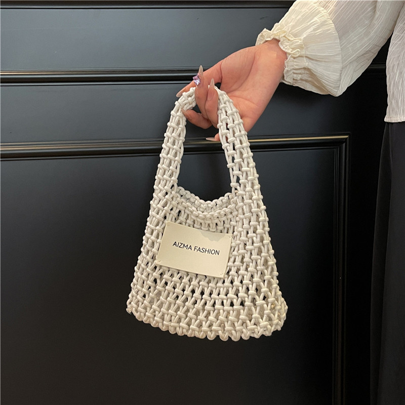 2025 Summer Woven Straw Bag for Women, Commuter Knitted Handbag, Portable Beach Tote, Vacation Essential 2025 Summer Woven Straw Bag for Women, Commuter Knitted Handbag, Portable Beach Tote, Vacation Essential