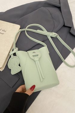2025 Summer Yellow Mini Crossbody Bag for Women - Lightweight High-End Phone Bag for Walking and Everyday Use