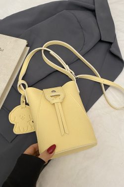 2025 Summer Yellow Mini Crossbody Bag for Women - Lightweight High-End Phone Bag for Walking and Everyday Use