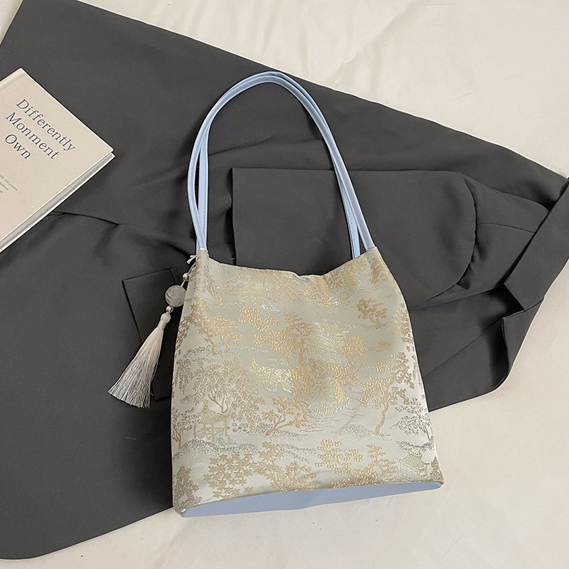 2025 Trendy Chinese-Style Women's Large Capacity Bucket Bag - Fashionable Commuting Shoulder Bag 2025 Trendy Chinese-Style Women's Large Capacity Bucket Bag - Fashionable Commuting Shoulder Bag