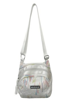 2025 Trendy Nylon Shell Crossbody Bag - Small Unisex Shoulder Travel Canvas Phone Bag