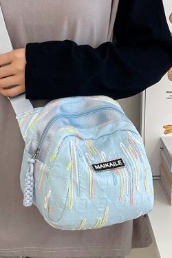 2025 Trendy Nylon Shell Crossbody Bag - Small Unisex Shoulder Travel Canvas Phone Bag