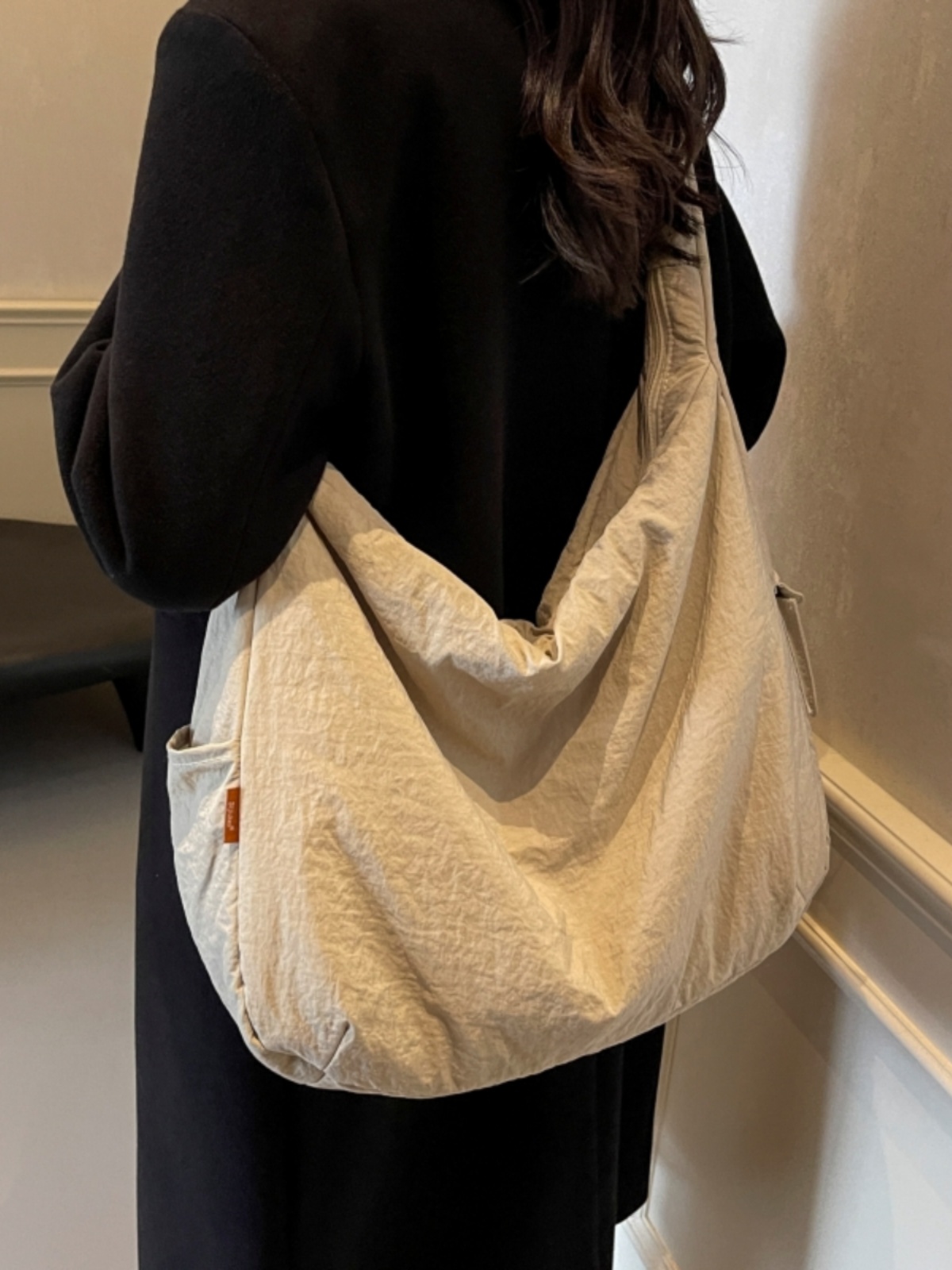 2025 Women's Casual Cotton Crossbody Bag - Large Capacity Shoulder Tote for Spring & Summer, Versatile Relaxed Style 2025 Women's Casual Cotton Crossbody Bag - Large Capacity Shoulder Tote for Spring & Summer, Versatile Relaxed Style