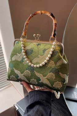 2025 Women's Chinese-Style Embroidered Handbag, High-End Feel Small Square Crossbody Bag, National Style Fashion Accessory