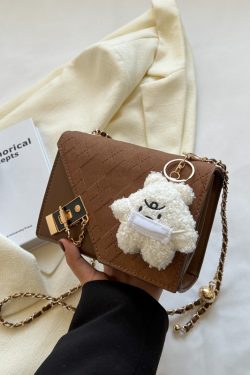 2025 Women's High-End Diamond-Shaped Chain Bag - Versatile Retro Small Square Crossbody for Spring and Summer Fashion