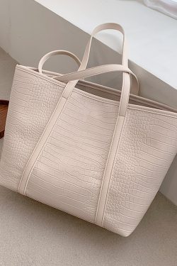 2025 Women's High-End Large Capacity Tote Bag - Versatile Commuting Shoulder Bag for Autumn and Winter Fashion