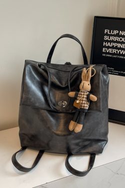 2025 Women's High-End Travel Backpack - Large Capacity College School Bag, Stylish Hand-Held Design for Modern Students