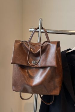 2025 Women's High-End Travel Backpack - Large Capacity College School Bag, Stylish Hand-Held Design for Modern Students