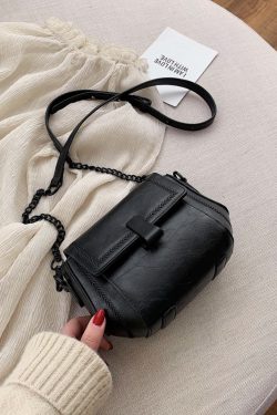 2025 Women's Korean Style Chain Shoulder Bag - Versatile Small Square Crossbody Purse, High-End Fashion Accessory