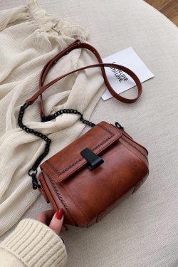 2025 Women's Korean Style Chain Shoulder Bag - Versatile Small Square Crossbody Purse, High-End Fashion Accessory