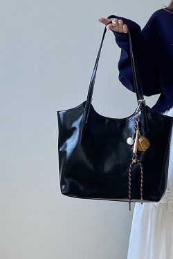 2025 Women's Korean Style Large Capacity Tote Bag - Versatile Professional Commuter Shoulder Handbag