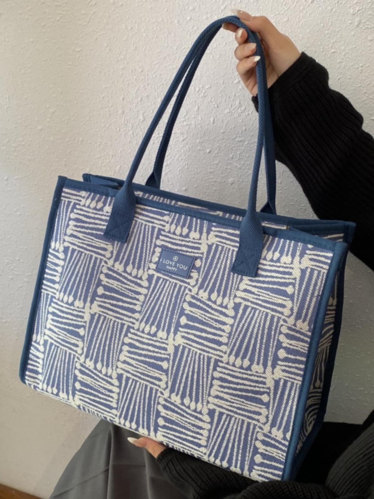 2025 Women's Large Capacity Canvas Tote Bag for Spring & Summer - Stylish Travel, Shopping, and Commuter Shoulder Bag 2025 Women's Large Capacity Canvas Tote Bag for Spring & Summer - Stylish Travel, Shopping, and Commuter Shoulder Bag