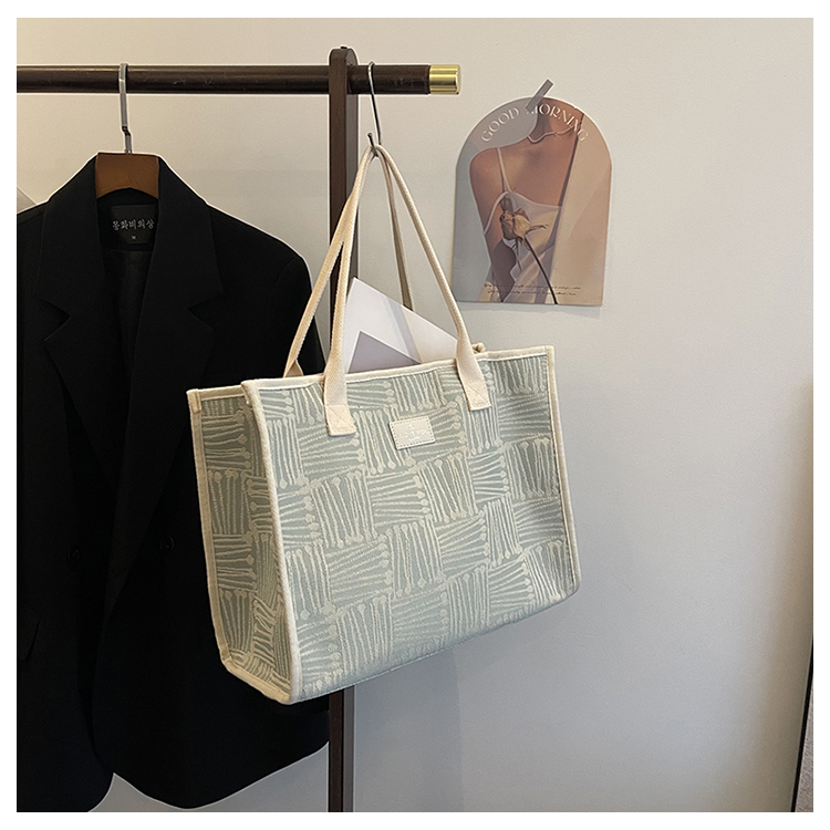 2025 Women's Large Capacity Canvas Tote Bag for Spring & Summer - Stylish Travel, Shopping, and Commuter Shoulder Bag 2025 Women's Large Capacity Canvas Tote Bag for Spring & Summer - Stylish Travel, Shopping, and Commuter Shoulder Bag