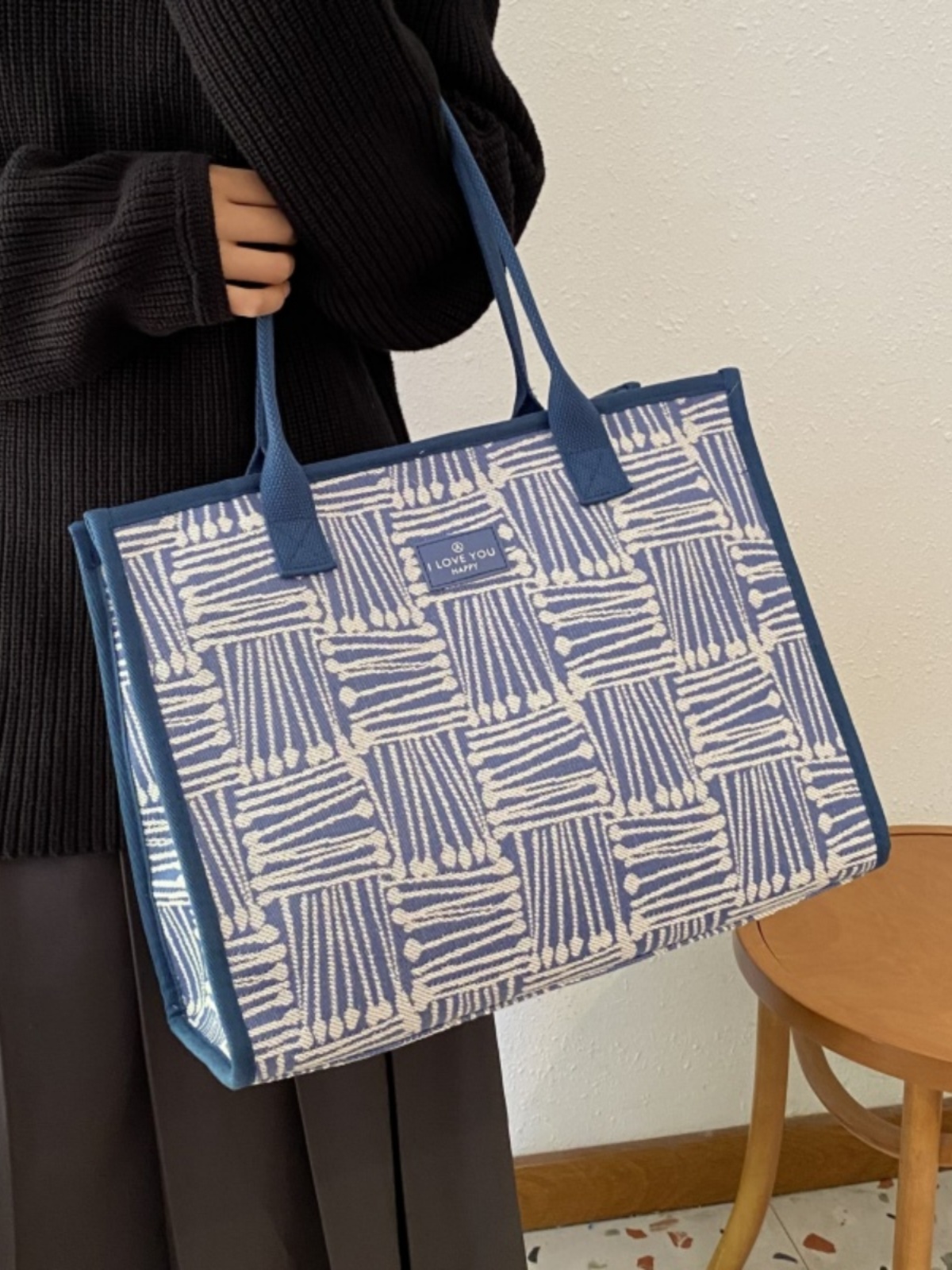 2025 Women's Large Capacity Canvas Tote Bag for Spring & Summer - Stylish Travel, Shopping, and Commuter Shoulder Bag 2025 Women's Large Capacity Canvas Tote Bag for Spring & Summer - Stylish Travel, Shopping, and Commuter Shoulder Bag