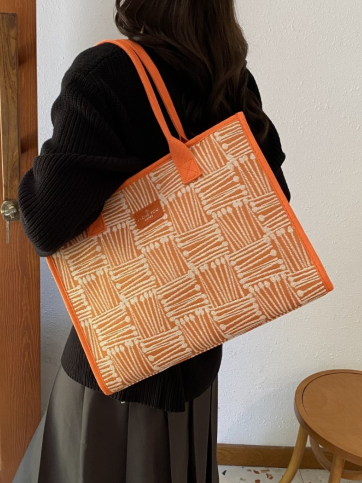 2025 Women's Large Capacity Canvas Tote Bag for Spring & Summer - Stylish Travel, Shopping, and Commuter Shoulder Bag 2025 Women's Large Capacity Canvas Tote Bag for Spring & Summer - Stylish Travel, Shopping, and Commuter Shoulder Bag