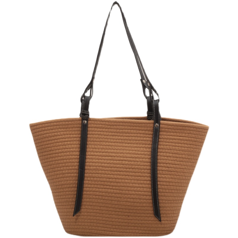 2025 Women's Large Capacity Grass-Woven Tote Bag, Versatile Fashionable Shoulder Bag for Spring and Summer 2025 Women's Large Capacity Grass-Woven Tote Bag, Versatile Fashionable Shoulder Bag for Spring and Summer