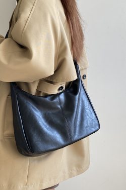 2025 Women's Large Capacity Shoulder Crossbody Bag - Simple Versatile Design for College Commuter Style