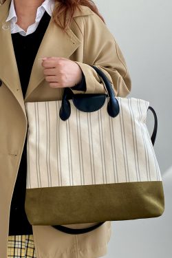 2025 Women's Large Capacity Shoulder Tote Bag - Lazy Style Crossbody Bag for Commuting - Trendy Niche Design