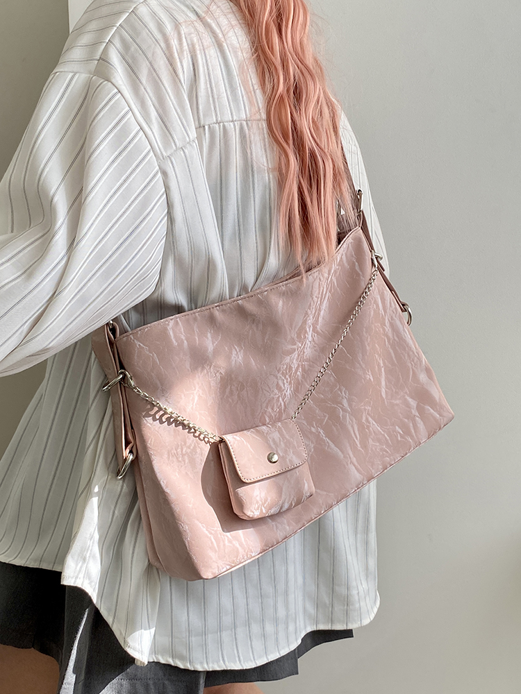 2025 Women's Large Capacity Tote Bag - Spring Summer Chain Shoulder Crossbody Bag - Trendy Niche Design 2025 Women's Large Capacity Tote Bag - Spring Summer Chain Shoulder Crossbody Bag - Trendy Niche Design