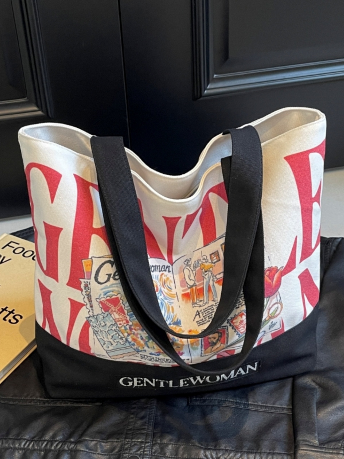 2025 Women's Letter Canvas Bag - Versatile Large Capacity Commuter Tote for Students, Stylish Shoulder Handbag 2025 Women's Letter Canvas Bag - Versatile Large Capacity Commuter Tote for Students, Stylish Shoulder Handbag