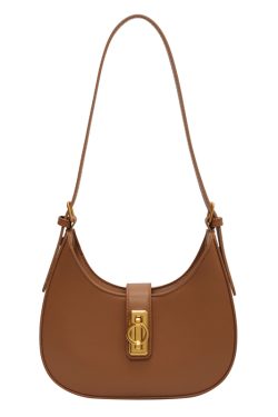 2025 Women's Minimalist Textured Saddle Bag - Summer Fresh Underarm High-End Shoulder Bag