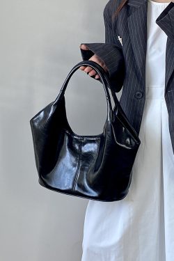 2025 Women's Relaxed Tote Bag - Large Capacity Underarm Shoulder Bag with Versatile Niche Design for Everyday Style