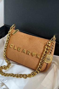 2025 Women's Retro Matte Underarm Bag - High-End Chain Small Square Crossbody Phone Bag for Spring and Summer