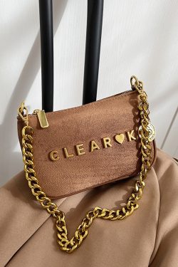 2025 Women's Retro Matte Underarm Bag - High-End Chain Small Square Crossbody Phone Bag for Spring and Summer