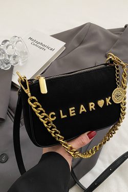 2025 Women's Retro Matte Underarm Bag - High-End Chain Small Square Crossbody Phone Bag for Spring and Summer