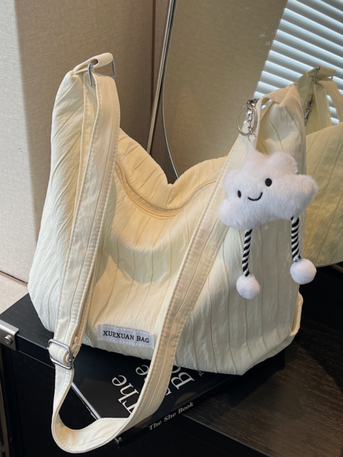 2025 Women's Summer Canvas Tote Bag - Versatile Large Capacity Shoulder Crossbody Bag in Korean Style for Students and Commuters 2025 Women's Summer Canvas Tote Bag - Versatile Large Capacity Shoulder Crossbody Bag in Korean Style for Students and Commuters