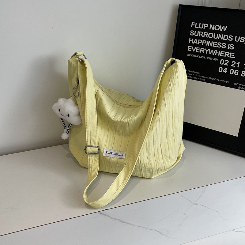 2025 Women's Summer Canvas Tote Bag - Versatile Large Capacity Shoulder Crossbody Bag in Korean Style for Students and Commuters 2025 Women's Summer Canvas Tote Bag - Versatile Large Capacity Shoulder Crossbody Bag in Korean Style for Students and Commuters