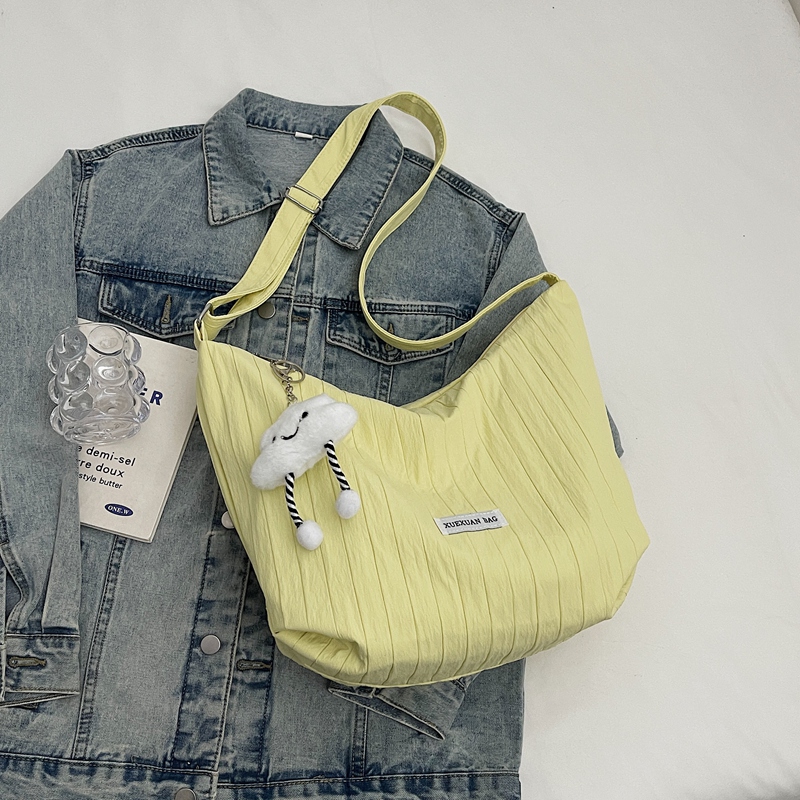 2025 Women's Summer Canvas Tote Bag - Versatile Large Capacity Shoulder Crossbody Bag in Korean Style for Students and Commuters 2025 Women's Summer Canvas Tote Bag - Versatile Large Capacity Shoulder Crossbody Bag in Korean Style for Students and Commuters