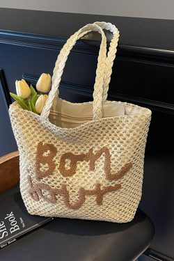 2025 Women's Summer Hollow Woven Beach Bag - Large Capacity Straw Tote for Seaside Vacation