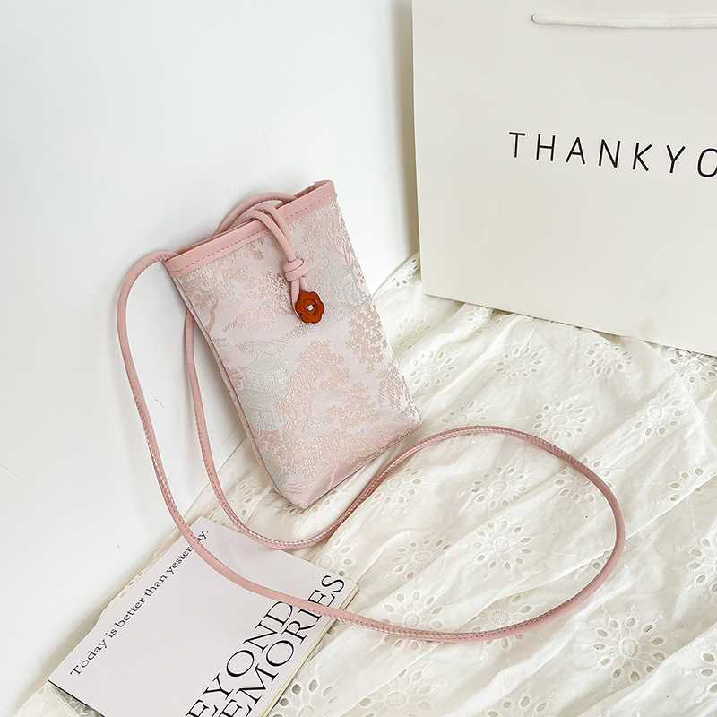 2025 Women's Summer Mini Crossbody Bag - High-End Chinese National Style Mobile Phone Bag for Walking 2025 Women's Summer Mini Crossbody Bag - High-End Chinese National Style Mobile Phone Bag for Walking