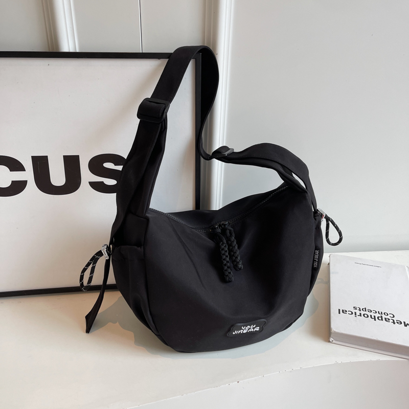 2025 Women's Summer Nylon Dumpling Bag - Large Capacity Crossbody for Students, Versatile Commuting Shoulder Bag 2025 Women's Summer Nylon Dumpling Bag - Large Capacity Crossbody for Students, Versatile Commuting Shoulder Bag