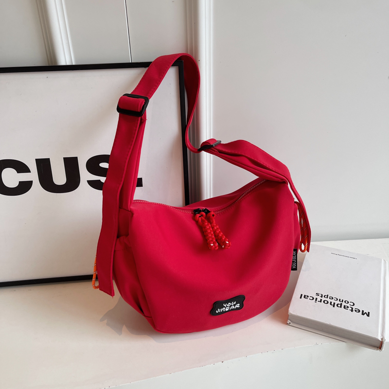 2025 Women's Summer Nylon Dumpling Bag - Large Capacity Crossbody for Students, Versatile Commuting Shoulder Bag 2025 Women's Summer Nylon Dumpling Bag - Large Capacity Crossbody for Students, Versatile Commuting Shoulder Bag