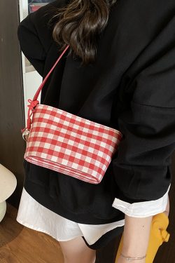 2025 Women's Summer Yellow Plaid Bucket Bag - Stylish Zipper Crossbody Phone Bag for Trendy Fashion