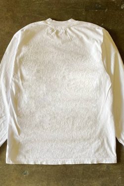 280g Heavyweight Unisex Plus-Size Long Sleeve T-Shirt - Versatile Retro American Style for Charity