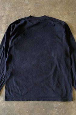 280g Heavyweight Unisex Plus-Size Long Sleeve T-Shirt - Versatile Retro American Style for Charity