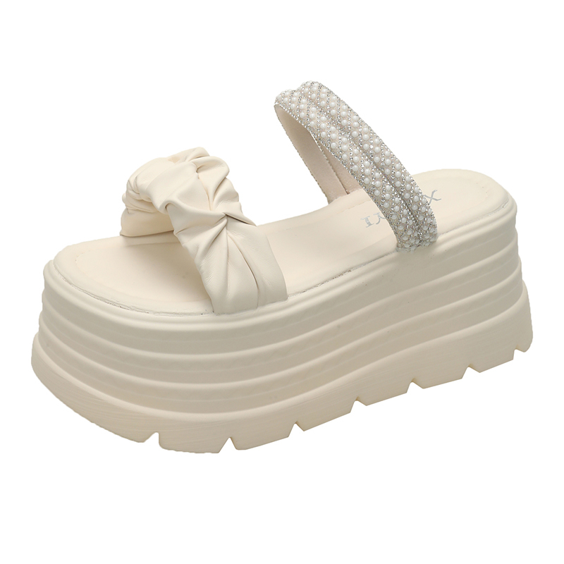 8cm Thick-Soled Women’s Sandals - Lightweight Height-Increasing Beach Shoes for Summer 2025, Perfect for Outdoor Wear and Skirts 8cm Thick-Soled Women’s Sandals - Lightweight Height-Increasing Beach Shoes for Summer 2025, Perfect for Outdoor Wear and Skirts