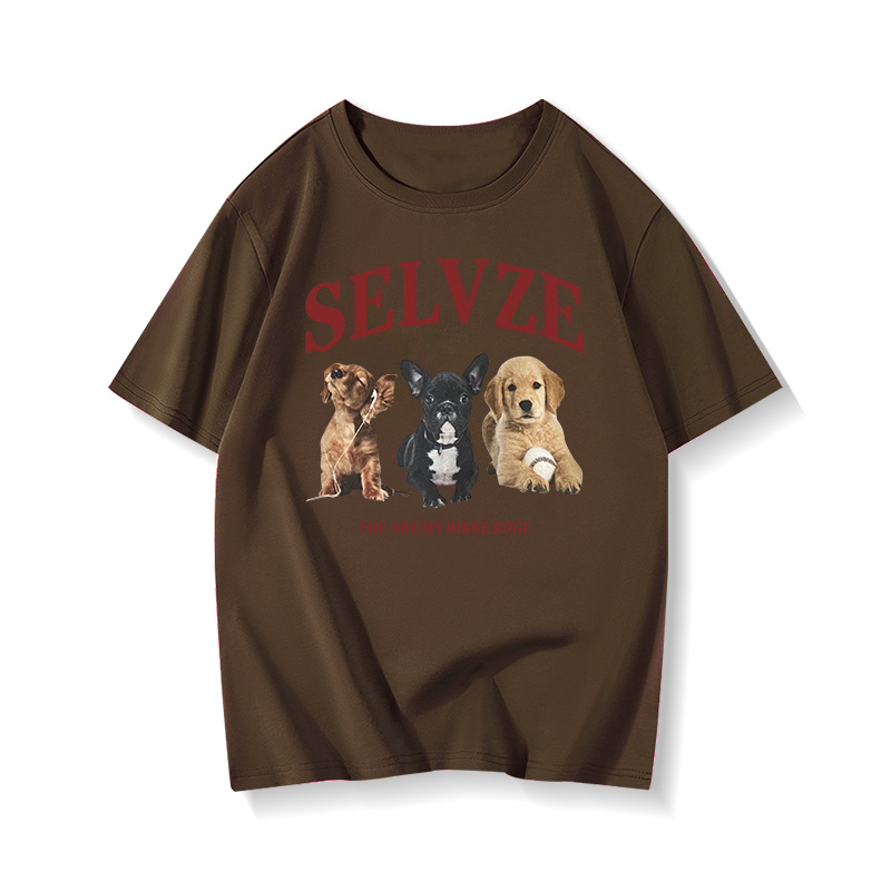 90s American Retro Cartoon Print Cotton Short Sleeve T-Shirt for Men and Women, Plus Size Loose Fit Couple's Top 90s American Retro Cartoon Print Cotton Short Sleeve T-Shirt for Men and Women, Plus Size Loose Fit Couple's Top